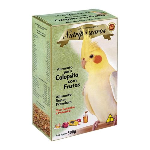 Ração para Calopsita com Frutas Nutripássaros 300g