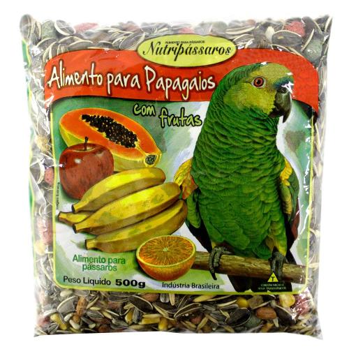 Alimento para Papagaios Nutripássaros com Frutas