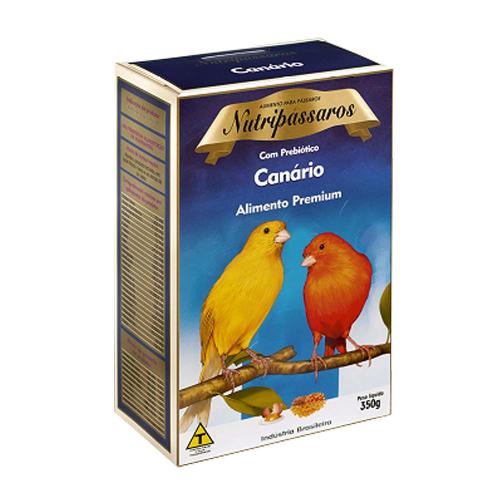 Ração para Canários Nutripássaros 350g