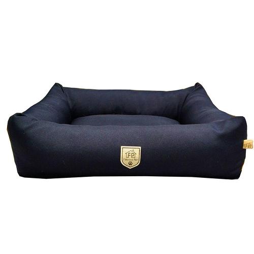 Cama Retangular Fábrica Pet Azul G