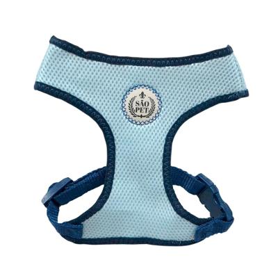 Colete Aerado Grid São Pet Azul