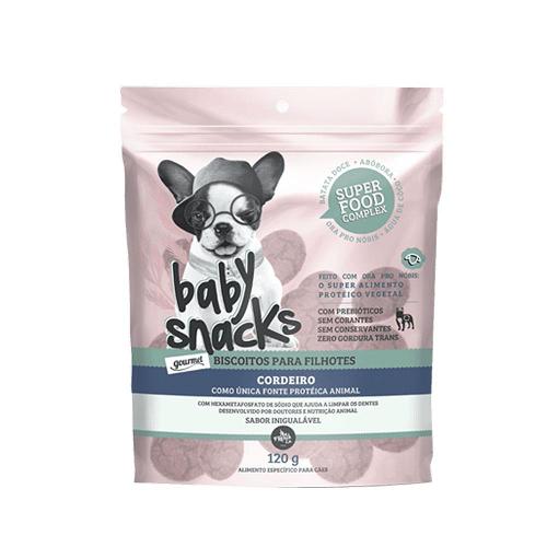 Baby Snacks Biscoitos de Cordeiro Oh Là Là Pet 120g