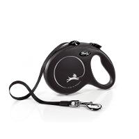 Guia Retrátil New Classic 5 M Flexi Preta - 1