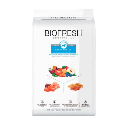 Ração Biofresh Cães Castrados Raças Médias