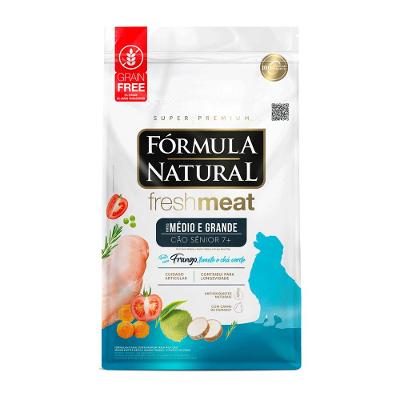 Ração Fórmula Natural Fresh Meat Cães Sênior Médio e Grande