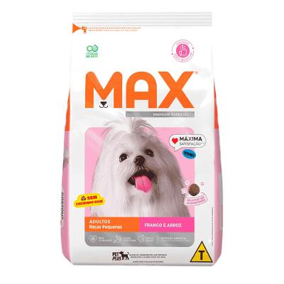 Ração Max para Cães Adultos Raças Pequenas Frango e Arroz