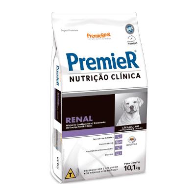 Ração Premier Nutrição Clínica Renal Cães Adultos Porte Médio e Grande