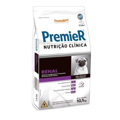 Ração Premier Nutrição Clínica Renal Cães Adultos Raças Pequenas