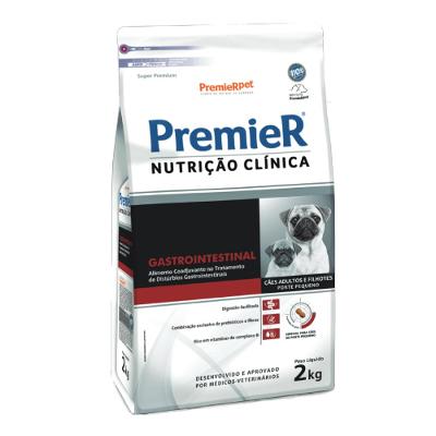 Ração Premier Nutrição Clínica Gastrointestinal Cães Raças Pequenas