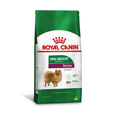 Ração Royal Canin Mini Indoor Cães Idosos