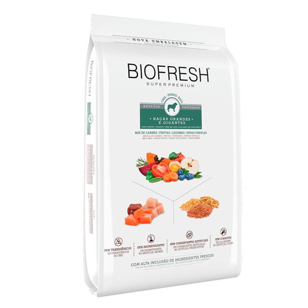 Ração Biofresh Cães Castrados Raças Grandes e Gigantes - 3