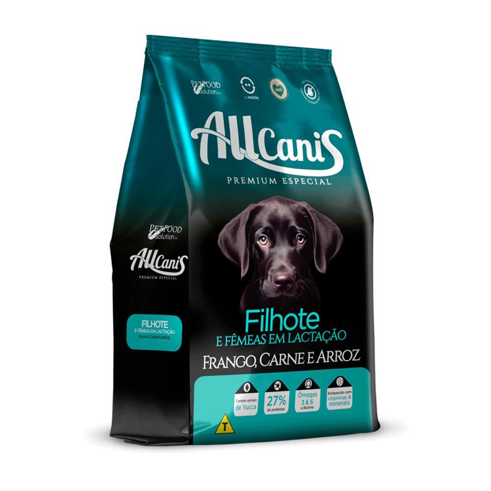 Ração Allcanis Cães Filhotes e Lactantes Frango Carne e Arroz - 2