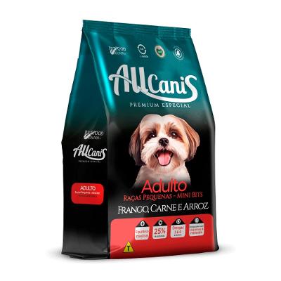 Ração Allcanis Cães Adultos Raças Pequenas