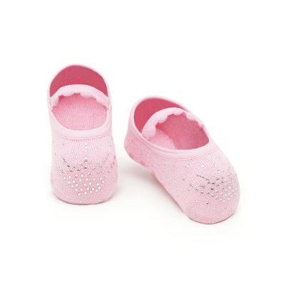 Meia Sapatilha Antiderrapante Bebê Menina Princess