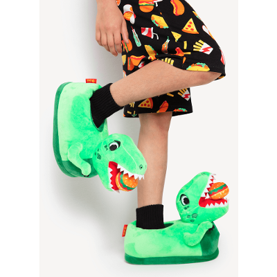 Pantufa Menino Teen Dino Food
