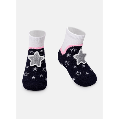 Meia Soquete Bebê Menina Estrela