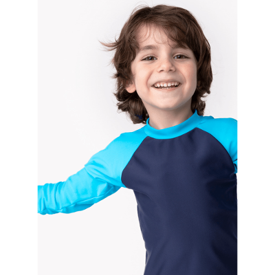 Camiseta Praia com Proteção Solar Menino