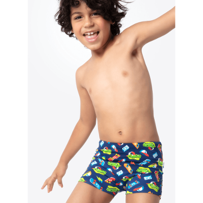 Sunga Menino Dinossauro Skate