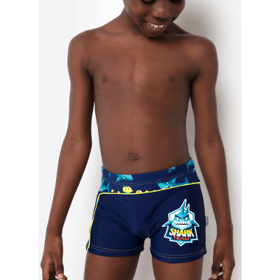 Sunga Boxer Menino Tubarão Gamer