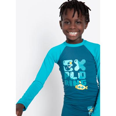 Camiseta com Proteção Solar Menino Submarino