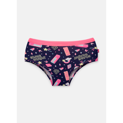 Calcinha Caleçon Feminino Unicórnio Shine