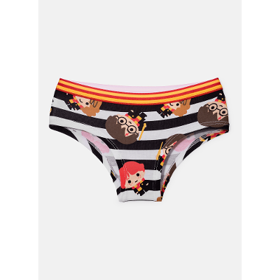 Calcinha Caleçon Algodão Menina Estampada Harry Potter