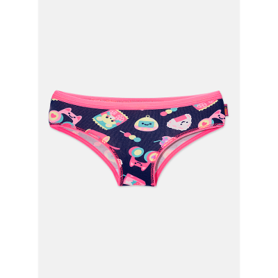 Calcinha Boneca Menina Estampada Algodão Unicórnio Kawaii