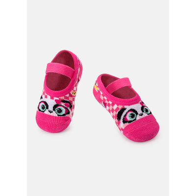 Meia Sapatilha Menina Panda Shake