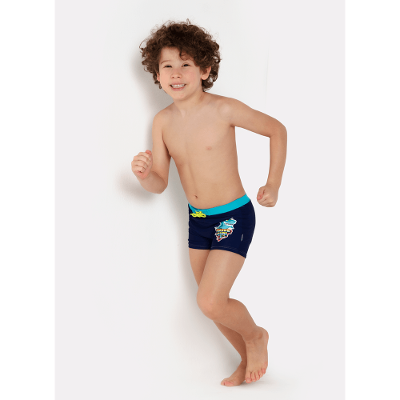 Sunga Boxer Menino Tubarão Gamer
