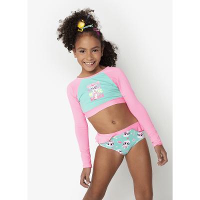 Conjunto Cropped Menina Unicornio PopStar