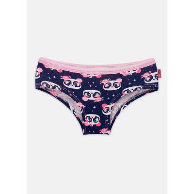Calcinha Caleçon Menina Kids Algodão Panda