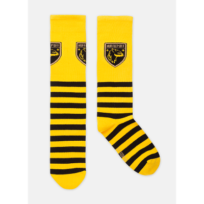 Meia 3/4 Kids Amarela Harry Potter