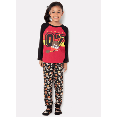 Pijama Manga Longa Viscolycra Menina Harry Potter