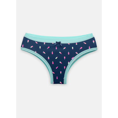 Calcinha Boneca Microfibra Feminina Panda Summer Sorvete
