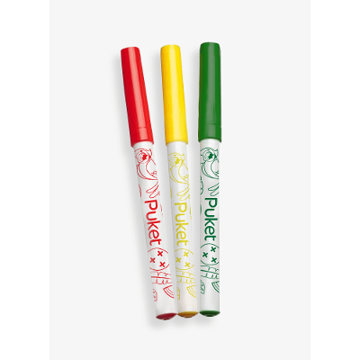 Kit de Canetas de Colorir Tecido