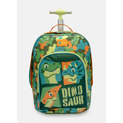 Mochila com Rodinha Dino Trio