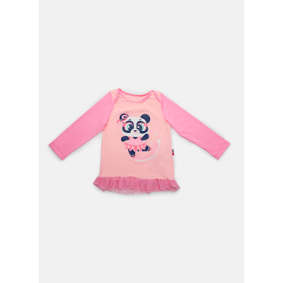 Camiseta Menina Panda