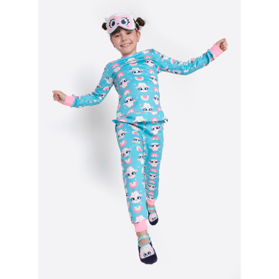 Pijama Manga Longa Viscolycra Menina Ovelha