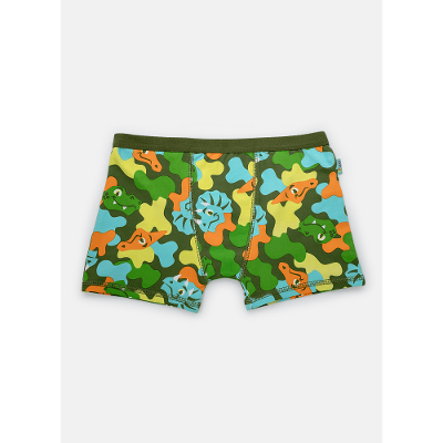 Cueca Boxer Menino Teen Algodão Dino Trio