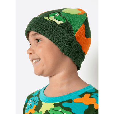 Gorro Menino Dino Trio