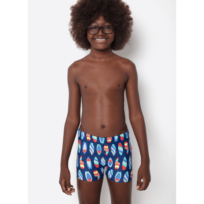 Sunga Boxer Menino Teen Tuba Aloha