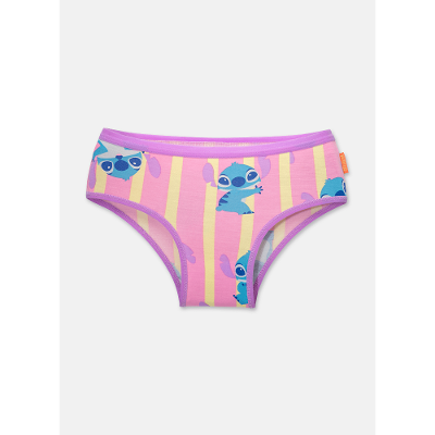 Calcinha Boneca Viscolycra Menina Stitch