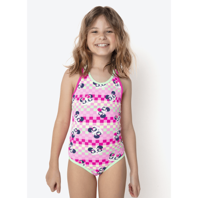 Maiô Menina Panda Miami