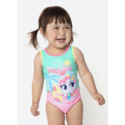 Maiô Bebê Menina Unicórnio Aloha