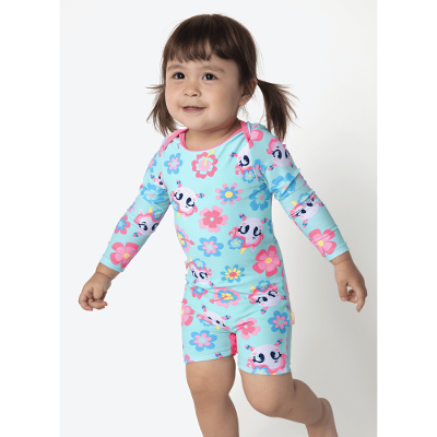 Macacão Bebê Menina Unicórnio Aloha