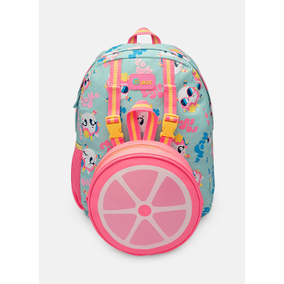 Mochila Costas com Lancheira Unicórnio Aloha
