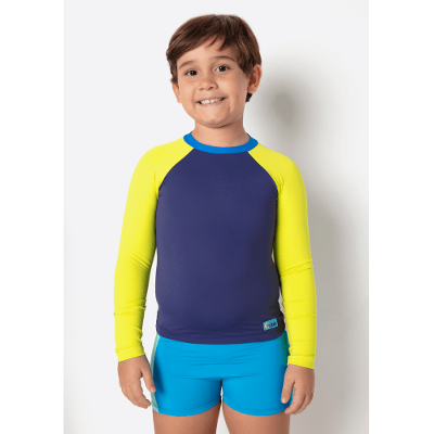 Camiseta Menino Color Block