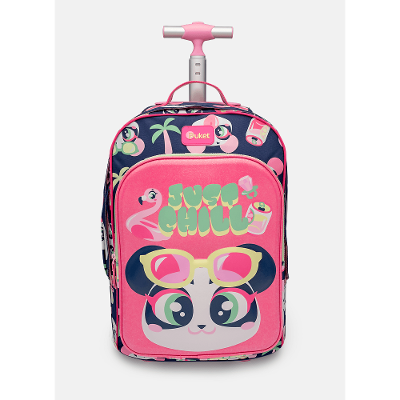 Mochila com Rodinha Panda Miami