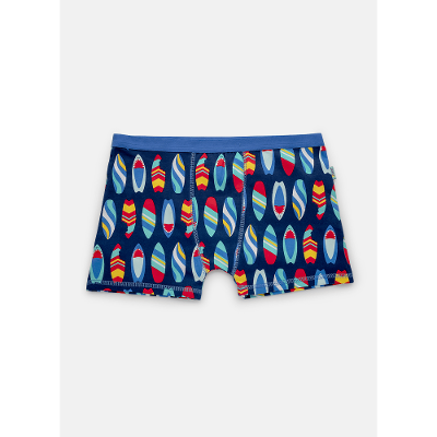Cueca Boxer Algodão Menino Teen Tubarão Aloha
