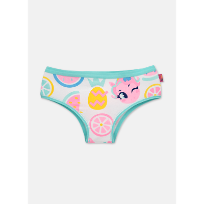 Calcinha Boneca Algodão Menina Unicórnio Aloha